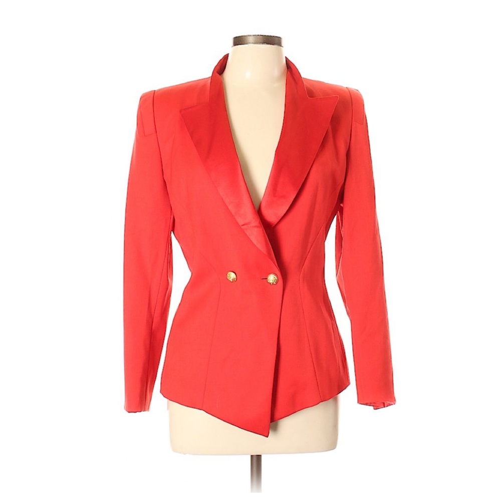 Escada | Double breasted Silk and Wool Blazer